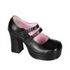 DemoniaCult - GOTHIKA09 Low shoes - Black Product image